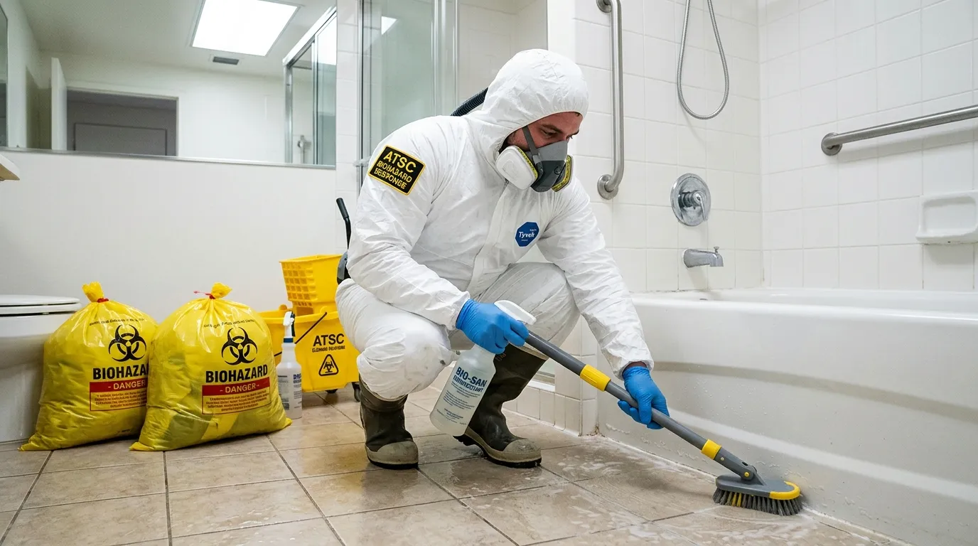 Decontamination equipment deployed for Blood Cleanup in Lake Saint Louis